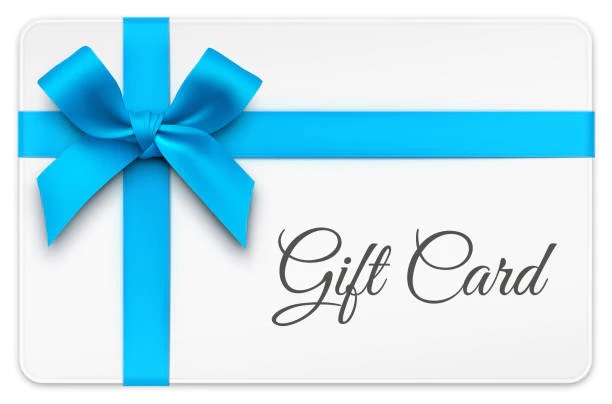 12 gift cards at a $20 value, 1 gift card at a $25 value, and 2 gift cards at a $50 value, provided by Guided By Good